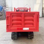 4 Tons Garden Track Dumper Hydraulic Truck Dumper 3Ton Small Crawler Dump