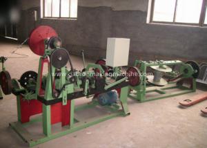 Wholesale Automatic Barbed Wire Making Machine , PVC Coated Barbed Wire Fencing Machine from china suppliers