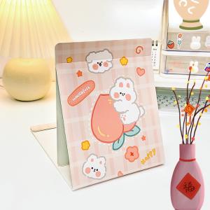 Wholesale Convenient Heart Shaped Vanity Mirror for On-the-Go Cosmetic Touch-Ups from china suppliers