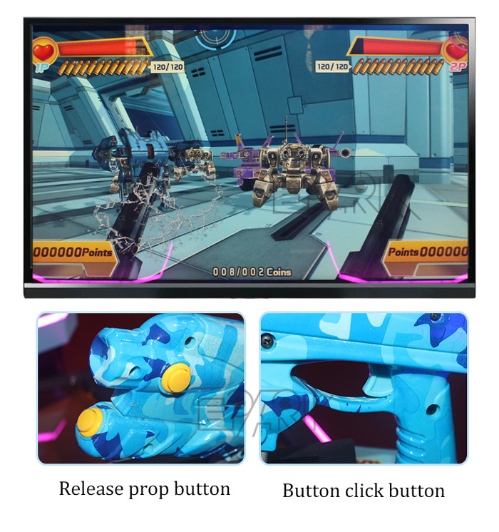 Kids Hunting Animal Video Gun Shooting Machine Multi Players