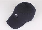 Embroidery Polyester Custom Personalized Hats / Antiqued Brass Buckle Baseball
