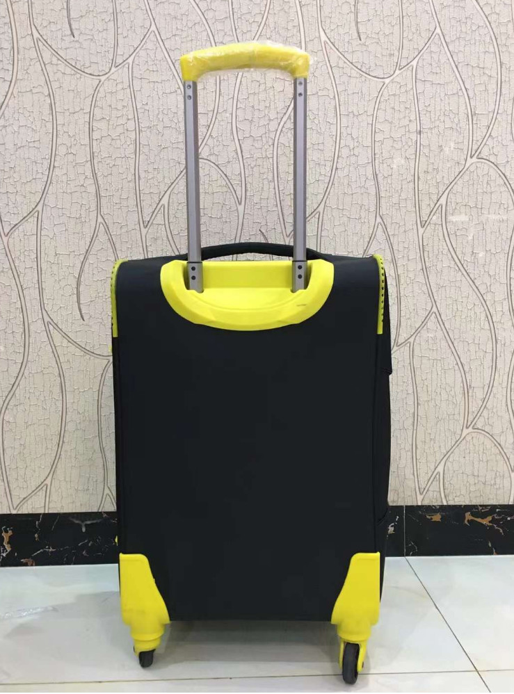 Manufacturer Traveling Luggage Set Travel Soft Suitcase Trolley Bag Soft Shell Fabric Trolley Luggage Bag