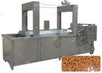 Gas / Electric Heating Snacks Frying Machine / Industrial Deep Fryer Stainless