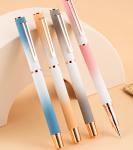 Metal upright pen 0.28 erasable erasing pen.Special color pen Metal pen for