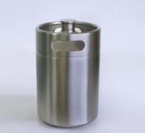 Wholesale Custom Logo Electro Corrosion Printing 2l 3.6l 4l SUS304 Portable Stainless Steel Beer Keg from china suppliers