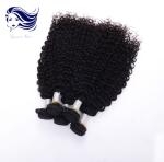 Unprocessed Grade 6A Virgin Hair Weave Bundles Double Weft For Men