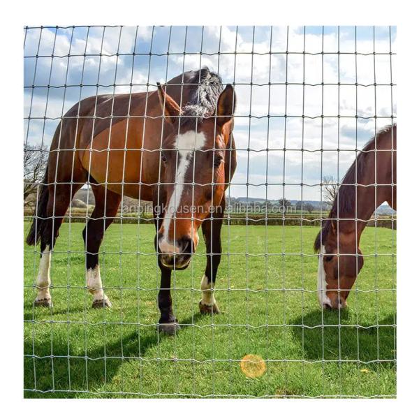 Metal Farm Fencing Australia High Tensile Fixed Knot Deer Fence for Livestock