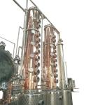 1.5KW 1000L 2000L Farms Alcohol Distillation Kit For Brandy Manufacturing
