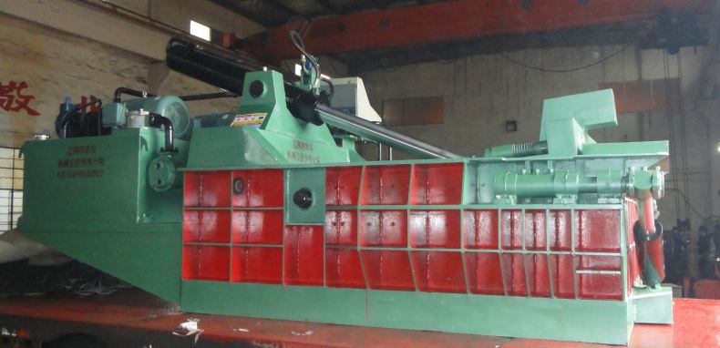 Metal Hydraulic Baling Press Machine 250Ton pressure, scrap Baling Machine