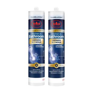 Wholesale Transparent Kietchen and Bathroom Water Proofing Sealant Fsat Drying Wet Room from china suppliers