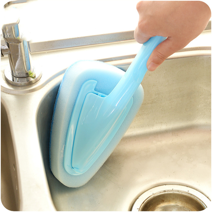 Kitchen Strong Triangle Replaceable clean Sponge Brush