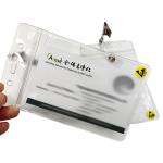 Clear Waterproof ESD Antistatic Plastic ID Card Holder Card Badge Case Holder