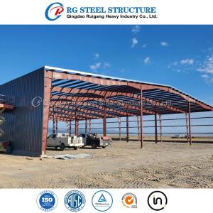 Wholesale Prefabricated Warehouse Steel Structure Metal Building Kits Shed For Storage With Mezzanine Office from china suppliers