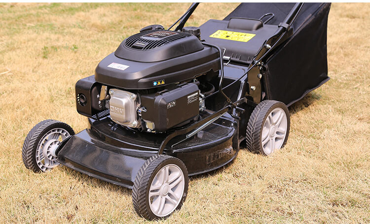4 Stroke Self Propelled Petrol Lawn Mower For Grass Cutting Garden Tools