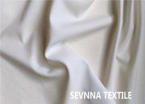 Wholesale Oil Resistant White Lycra Fabric , 2 Way Stretch Polyester Lycra Spandex Fabric from china suppliers