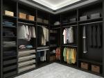 Wardrobe Closet Factory Made By Laminated Furniture Of In-Wall Storage Cabinet
