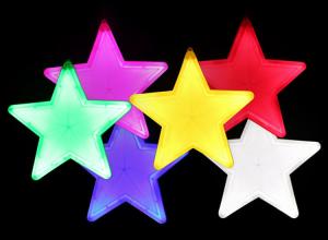 Wholesale Outdoor LED Star Hanging Lights waterproof tree beautiful display bright festival decorative landscape light from china suppliers