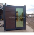 EU 20ft Modern Luxury Prefab House Outdoor Garden Wooden Houses with Steel