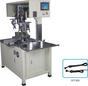 Wholesale Double Cable Tie Wire Wrapping Machine , 1700pcs/hour Cable Winding Machine from china suppliers