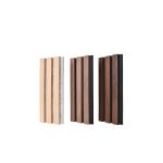 Hot Seal Wood Slat Acoustic Panel Aesthetics And Acoustic For Interior Wall