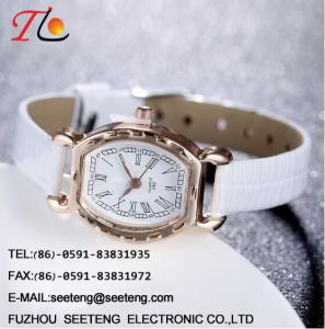 Wholesale WHOLESALE PU STRAP AND CASE QUARTZ WATCHES CLASSICAL LADIES WATCH from china suppliers