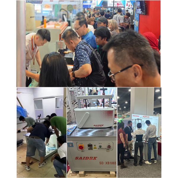 P1080 Small PMMA Grinding And Polishing Machines 30mm PS Straight Acrylic Edge Polishing Machine