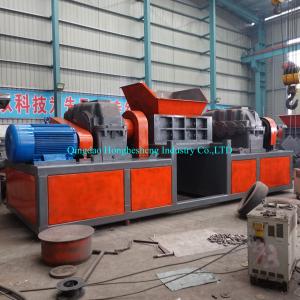 Wholesale Heavy Duty Tire Shredder For Rubber Powder Making 2500kg/H from china suppliers