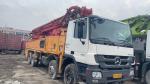Used Concrete Pump Mercedes Truck Concrete Boom Pump Heavy Equipment 2013 Pm 56m
