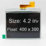 High Resolution 4.2 Inch Epaper Display Color E Ink Paper Display