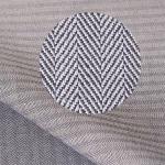 50s Herringbone Pattern Upholstery Fabric 144gsm 50 Cotton 50 Polyester Fabric