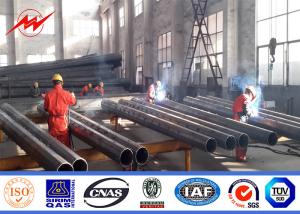 Wholesale 2.5kn-200kn Steel Power Pole Hot Dip Galvanized For Power Transmission from china suppliers