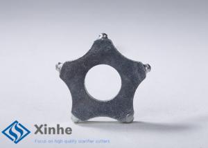 Wholesale Pavement Cleaning Scarifier Tungsten Carbide Milling Cutters 5 PT , Tct Cutter 5 Tips Edco Parts from china suppliers