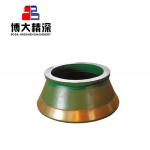 High Manganese Steel Mn18Cr2 Crusher Bowl Liner Replacement Parts for HP300