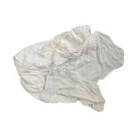 Grade A 50kg/Bale 35cm White T Shirt Rags