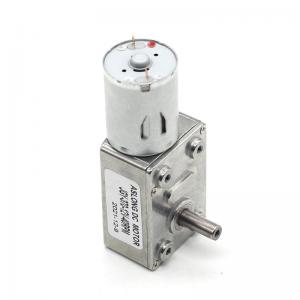 Wholesale ASLONG JGY-370 37mm 6/12/24V Miniature DC Worm Gear Reducer Motor With Self-Locking Low-Speed Motor from china suppliers