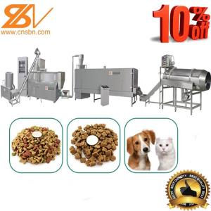 Wholesale Fish Bird Rabbit Feed Dog Cat Pet Food Extruder Machine/ Processing Machine / Plant / Production Line from china suppliers
