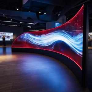 Wholesale Customized Curved LED Screen Display 4mm 3840Hz High Refresh Rate from china suppliers