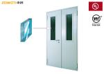 Single Leaf 1.5 Hour UL Listed Fire Rated Doors Mineral Rock Wool
