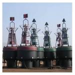 Marine Channel Marker Buoys Steel Navigation Buoy with Solar Light