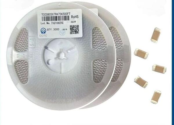 Ceramic Capacitors TCC0603X5R106M6R3CTN Multilayer chip ceramic capacitor CCTC