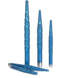 Wholesale Brazed diamond carving tools blue cnc router bit for marble Carving from china suppliers