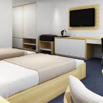 Custom Commercial Upholstered Storage Bed Solid Wood For Hotel Villa Home