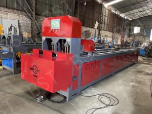 Wholesale FDA Hydraulic Tube Punching Machine For 3mm Zinc Steel Galvanized Pipe from china suppliers