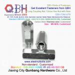 China QBH DIN 1479 SS304 SS316 M6-M36 Stainless Steel Hole Long Hex Nut Hexagon Turnbuckles for sale