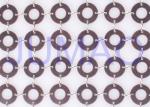 Interior / Exterior Hotel Metal Ring Curtain Fireproof With 0.8 Mm Thickness