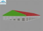 400 Person 15x40M Outside Event Tents / Colorful Large Wedding Tents With White