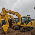 original color used Komatsu pc110/Hydraulic Crawler excavator used komatsu pc110