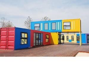 Wholesale Topshaw Factory Direct Luxury Movable Prefabricated House Shipping Prefab Container Office from china suppliers