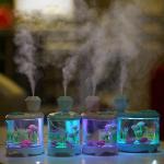 Fish Tank USB Aroma Essential Oil Diffuser Air Mist Humidifier Aromatherapy with