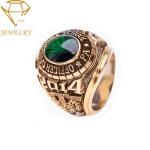 Steel College Ring Design For Ladies